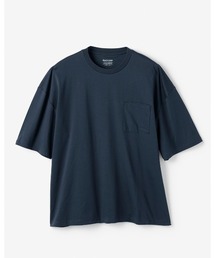 接触冷感・綿100%オーバーサイズT・5分袖
