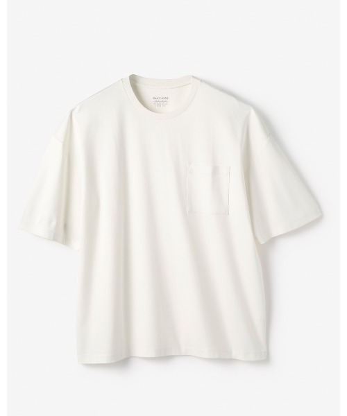 DoCLASSE( ドゥクラッセ)の「接触冷感・綿100%オーバーサイズT・5分袖(Tシャツ/カットソー・メンズ・ブラック/チャコール/ホワイト/ネイビー/ブルーグレー・S/L/M/LL)」の16枚目の写真