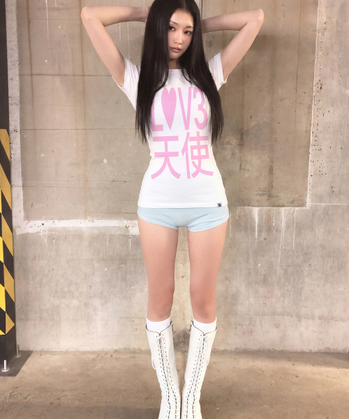 GRAVER（グレーバー）の「[WOMAN]TYPA BABY ベイビーティ_3カラー（Tシャツ/カットソー・レディース・PINK/ホワイト/ミント・ONE SIZE）」の9枚目の写真