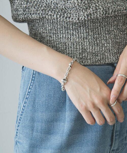 PHILIPPE AUDIBERT(フィリップ オーディベール)の「PHILIPPE AUDIBERT MATANE BRACELET(ブレスレット・レディース・シルバー・-)」の2枚目の写真