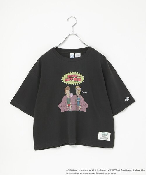 notch.(ノッチ)の「DISCUS ATHLETIC/『BEAVIS AND BUTT-HEAD』ビーバス・アンド・バットヘッド デザインTシャツ(Tシャツ/カットソー・レディース・ブラック/ダークグレー/オフホワイト/ホワイト・M)」の3枚目の写真