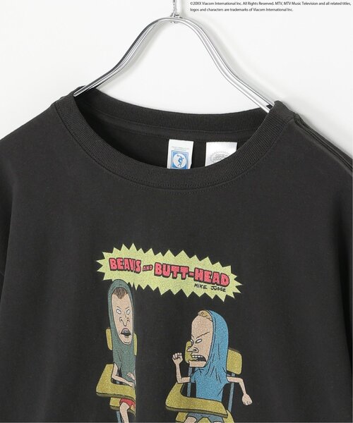 notch.(ノッチ)の「DISCUS ATHLETIC/『BEAVIS AND BUTT-HEAD』ビーバス・アンド・バットヘッド デザインTシャツ(Tシャツ/カットソー・レディース・ブラック/ダークグレー/オフホワイト/ホワイト・M)」の9枚目の写真