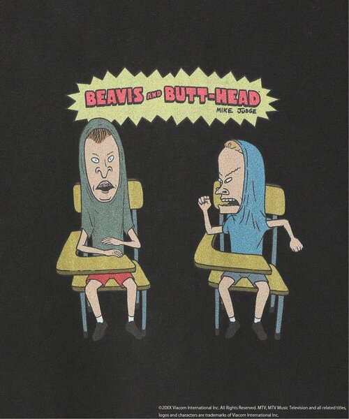 notch.(ノッチ)の「DISCUS ATHLETIC/『BEAVIS AND BUTT-HEAD』ビーバス・アンド・バットヘッド デザインTシャツ(Tシャツ/カットソー・レディース・ブラック/ダークグレー/オフホワイト/ホワイト・M)」の11枚目の写真