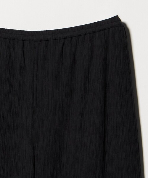 UNITED ARROWS（ユナイテッドアローズ）の「クレープ イージー ワイドパンツ ‐ウォッシャブル‐（その他パンツ・レディース・ダークブラウン/ブラック・38/36）」の3枚目の写真