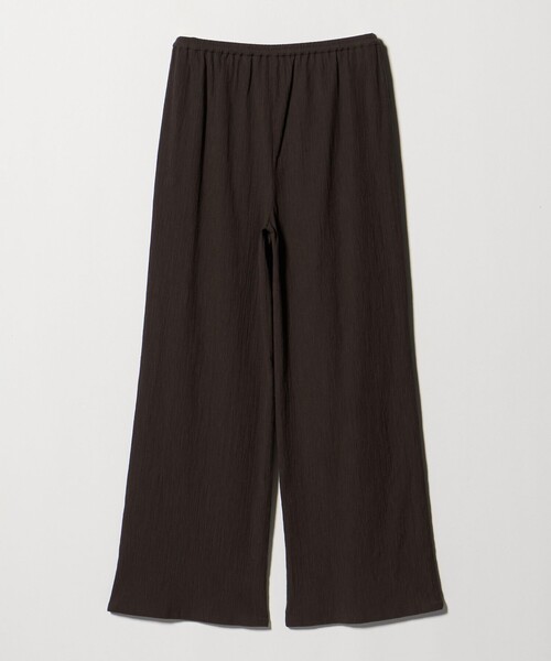UNITED ARROWS（ユナイテッドアローズ）の「クレープ イージー ワイドパンツ ‐ウォッシャブル‐（その他パンツ・レディース・ダークブラウン/ブラック・38/36）」の6枚目の写真