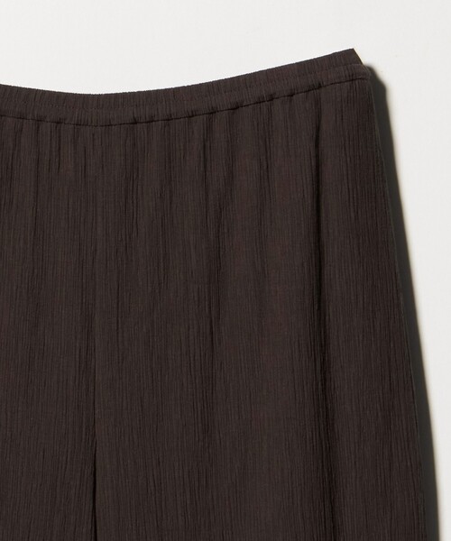 UNITED ARROWS（ユナイテッドアローズ）の「クレープ イージー ワイドパンツ ‐ウォッシャブル‐（その他パンツ・レディース・ダークブラウン/ブラック・38/36）」の7枚目の写真