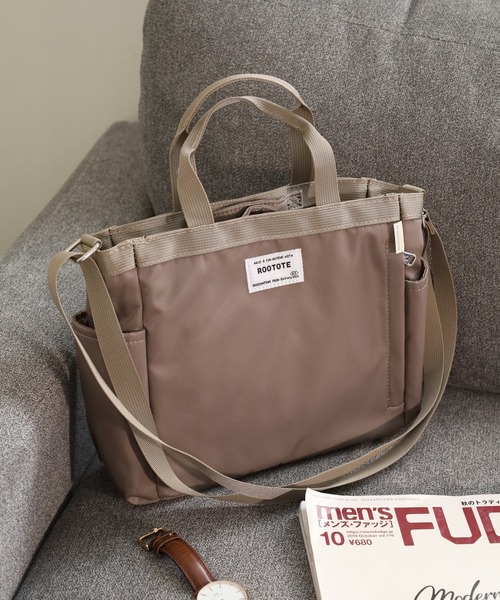 ROOTOTE ルートート トイストーリー ベージュ系色トートバッグ新品 ROOTOTE 2WAYトート＆ショルダー（トートバッグ）｜ROOTOTE