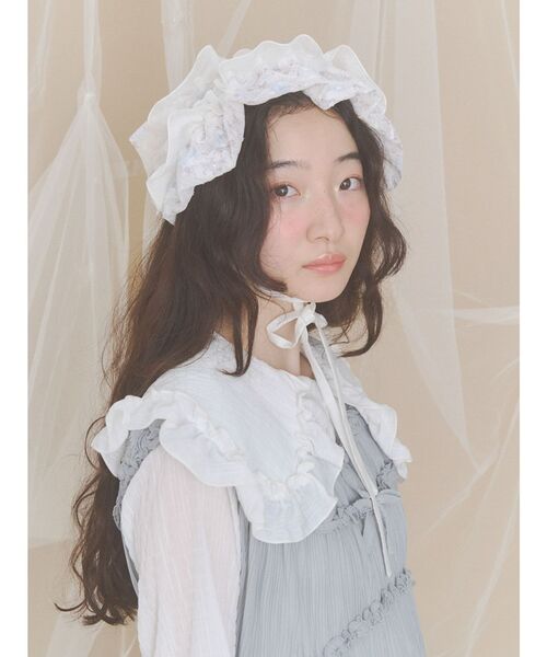 merry jenny(メリージェニー)の「flowerスパンコールヘッドドレス(その他ヘアアクセサリー・レディース・ブルー/グリーン・FREE)」の5枚目の写真