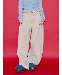 jouetie | 【SOMETHING×PosTokyo】Tuck Buggy(デニムパンツ)