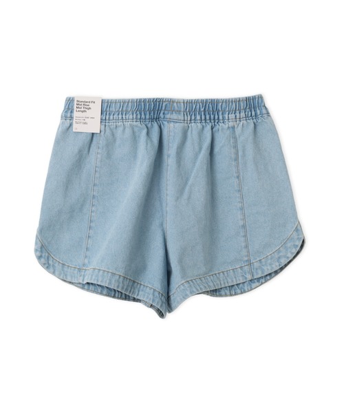 NIKE(ナイキ)の「NIKE AS W NK WR DENIM SHORT / ナイキ ウィメンズ WR デニム ショート 【SP】(デニムパンツ・レディース・ライトインディゴブルー・S/M/L)」の6枚目の写真
