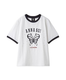 ANNA SUI | 【LILY BROWN×ANNA SUI】バタフライリンガーストーンTシャツ(Tシャツ/カットソー)