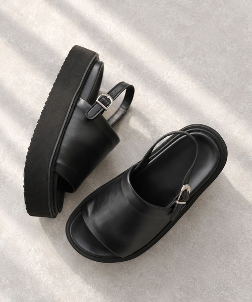 CLANE（クラネ）の「PLATFORM THONG SANDALS（サンダル）」 - WEAR
