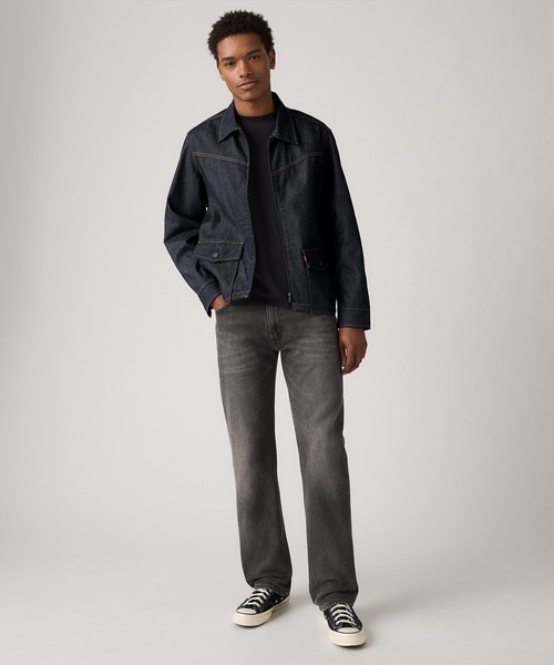 Levi's（リーバイス）の「Levi's/リーバイス 555(TM) リラックスストレート ジーンズ ブラック（デニムパンツ・メンズ・ブラック・W34 L32/W33 L32/W32 L32/W31 L32/W29 L32/W28 L32/W30 L32）」の2枚目の写真