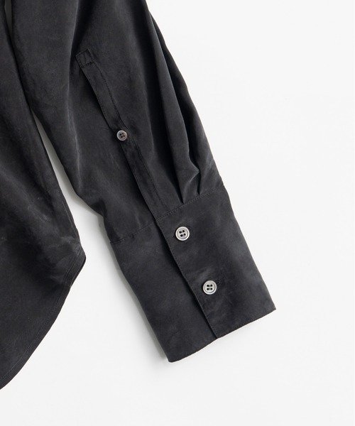 PRANK PROJECT（プランクプロジェクト）の「【2026Autumn Pre-Order】エンブロイダリースカラップカラーブラウス / Embroidery Scallop Collar Blouse（シャツ/ブラウス・レディース・ブラック/ホワイト・FREE）」の21枚目の写真
