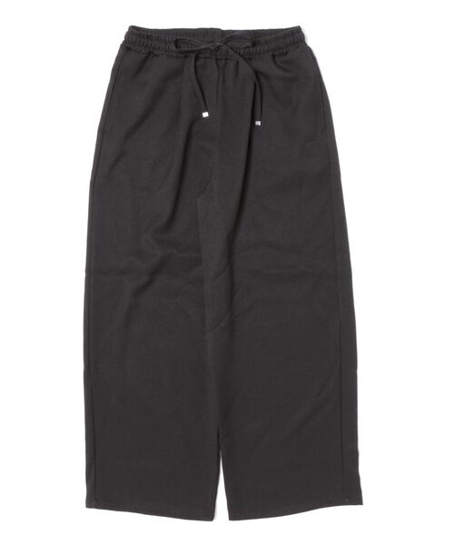 INTERPLANET(インタープラネット)の「ツイルストレッチストライプ/無地ワイドパンツ(その他パンツ・レディース・ブラウン/グレー/ブラック・FREE)」の7枚目の写真