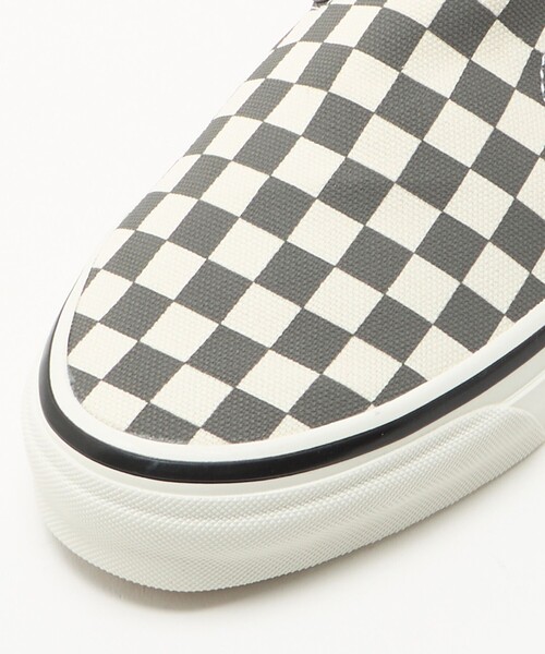 VANS(バンズ)の「<VANS>LX Classic Slip-On クラシック スリッポン/スニーカー(スニーカー・メンズ・ブラック/レッド・8/10/9/7h/8h/9h/10h)」の9枚目の写真