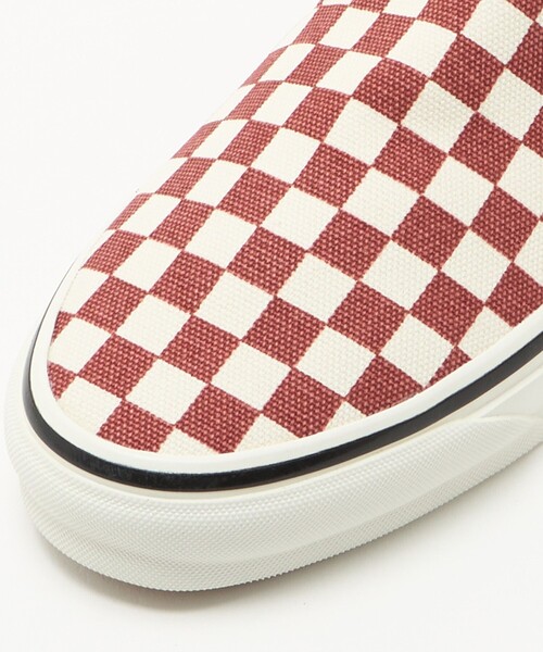 VANS(バンズ)の「<VANS>LX Classic Slip-On クラシック スリッポン/スニーカー(スニーカー・メンズ・ブラック/レッド・8/10/9/7h/8h/9h/10h)」の12枚目の写真
