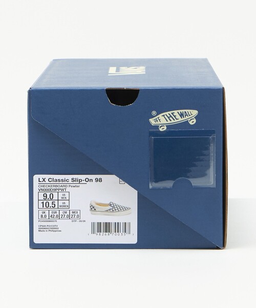 VANS(バンズ)の「<VANS>LX Classic Slip-On クラシック スリッポン/スニーカー(スニーカー・メンズ・ブラック/レッド・8/10/9/7h/8h/9h/10h)」の15枚目の写真