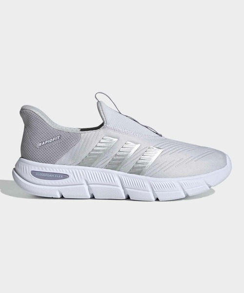 adidas(アディダス)の「CLOUDFOAMフレックス ラウンジ ラピッドフィット / CLOUDFOAM FLEX LOUNGE RAPIDFIT / アディダス adidas(スニーカー・レディース・グレー・22.0cm/22.5cm/23.0cm/23.5cm/24.0cm/24.5cm/25.0cm/25.5cm/26.0cm)」の1枚目の写真