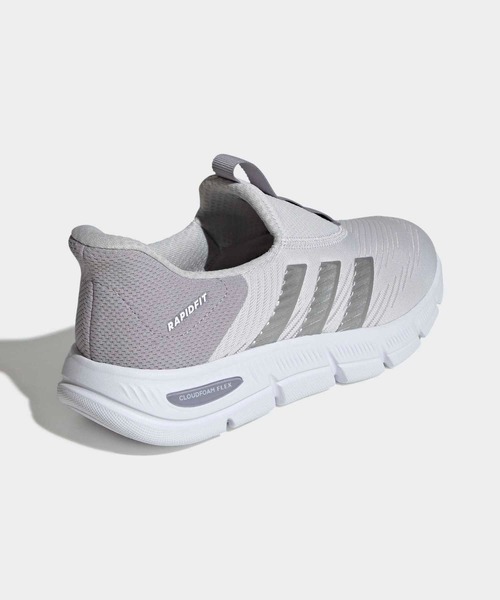 adidas(アディダス)の「CLOUDFOAMフレックス ラウンジ ラピッドフィット / CLOUDFOAM FLEX LOUNGE RAPIDFIT / アディダス adidas(スニーカー・レディース・グレー・22.0cm/22.5cm/23.0cm/23.5cm/24.0cm/24.5cm/25.0cm/25.5cm/26.0cm)」の5枚目の写真