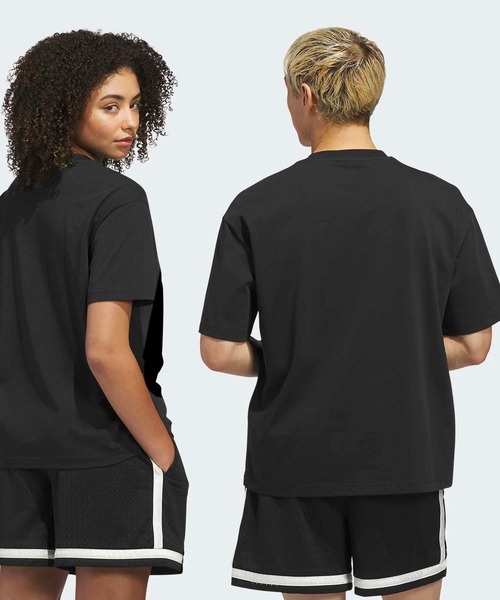 adidas(アディダス)の「Only The Best For The Athlete Tシャツ / アディダスオリジナルス adidas Originals(Tシャツ/カットソー・メンズ・ブラック・MEDIUM/LARGE/XX-LARGE/X-LARGE/SMALL)」の2枚目の写真
