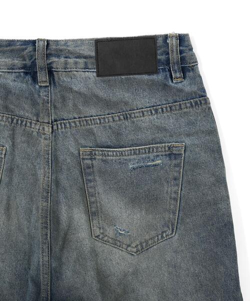 L.H.P(エルエイチピー)の「MAVYTH/メヴィス/LAYERED DENIM PANTS(デニムパンツ・レディース・その他4・M/L/XL)」の14枚目の写真