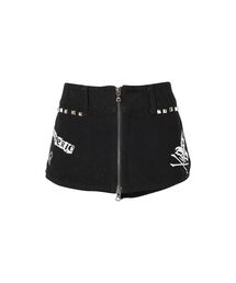 HYSTERIC GLAMOUR | LOGO＆PADLOCK デニムショートパンツ(デニムパンツ)