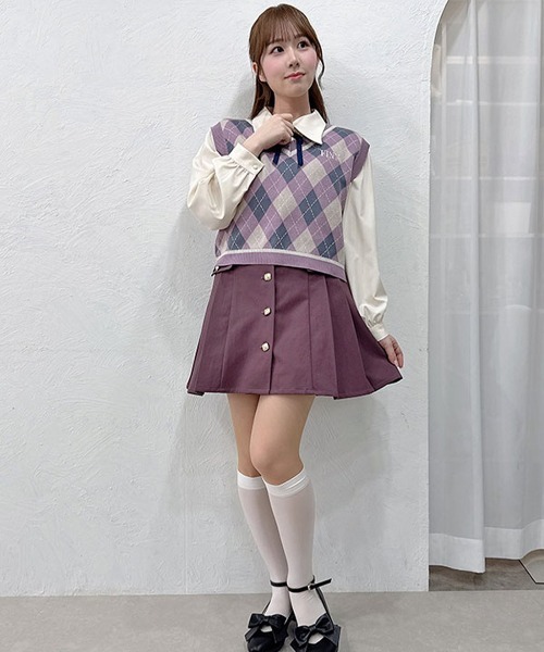 an another angelus(アンアナザーアンジェラス)の「リボン付きアンクルストラップパンプス/fint フィント(パンプス・レディース・ブラック/ボルドー・L/S/M)」の15枚目の写真