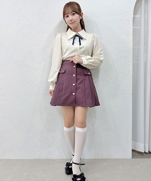 an another angelus(アンアナザーアンジェラス)の「リボン付きアンクルストラップパンプス/fint フィント(パンプス・レディース・ブラック/ボルドー・L/S/M)」の16枚目の写真