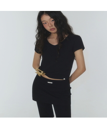 ジェランベーシックVネック半袖Tシャツ