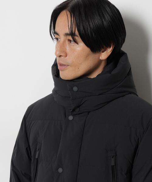 NANO universe（ナノユニバース）の「「西川ダウン(R)」SOLOTEX ミドル丈ダウン（ダウンジャケット/コート・メンズ・ブラウン/ブラック・S/M/L）」の19枚目の写真