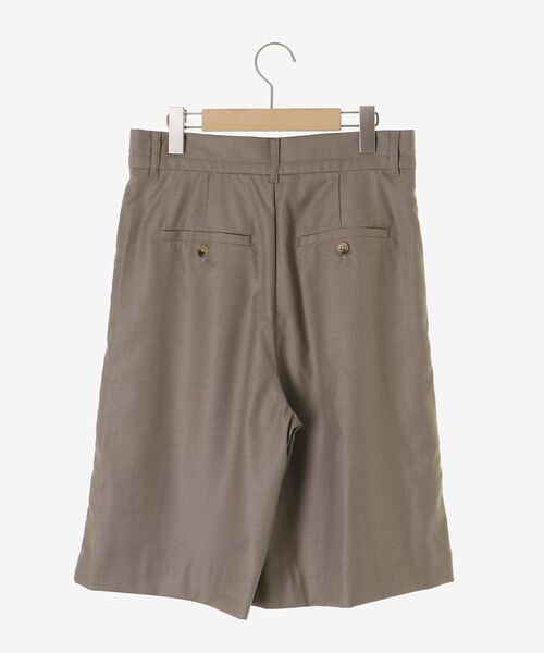 le.coeur blanc(ルクールブラン)の「タックハーフパンツ(その他パンツ・レディース・ブラック/グレイッシュベージュ・38)」の21枚目の写真