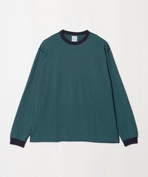 <GOOD PEOPLE GOOD STITCHING GOOD PRODUCT>クルーネック ボーダー Tシャツ