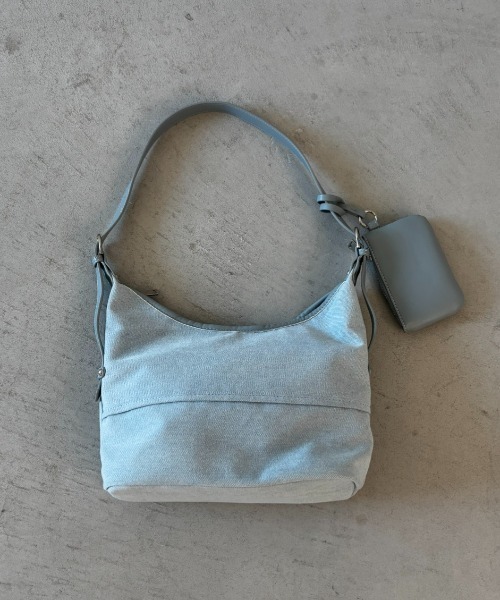Aimelibra(エメリブラ)の「デニムトートバッグ/ショルダーバッグ(ショルダーバッグ・レディース・ブルー/ブラック・FREE)」の15枚目の写真
