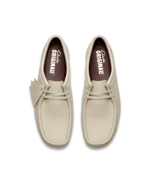 Clarks(クラークス)の「WALLABEE.GTX WHITE LEATHER(スニーカー・レディース・ホワイト・23.5cm/24.0cm/24.5cm)」の4枚目の写真
