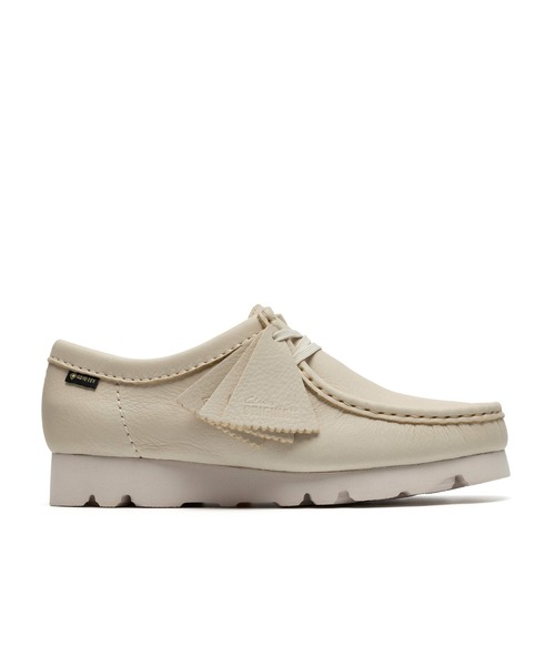 Clarks(クラークス)の「WALLABEE.GTX WHITE LEATHER(スニーカー・レディース・ホワイト・23.5cm/24.0cm/24.5cm)」の3枚目の写真