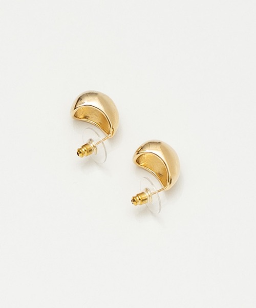 AJUGA.(アジュガ)の「ボールドドームピアス(ピアス(両耳用)・レディース・シルバー/ゴールド・ONE SIZE)」の10枚目の写真