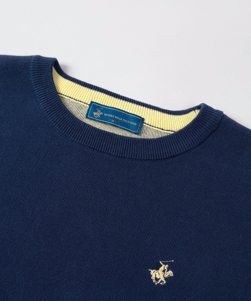 BEVERLY HILLS POLO CLUB(ビバリーヒルズポロクラブ)の「【71】【BEVERLY HILLS POLO CLUB/ビバリーヒルズポロクラブ】レディス ワイドスリーブ ニット/裏地配色/バイカラー/ビックシルエット/セーター(ニット/セーター・レディース・レッド/ネイビー/ブラック/アイボリー・M)」の15枚目の写真