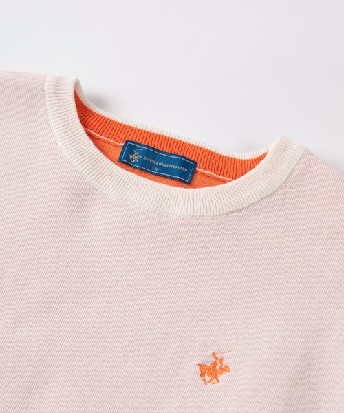 BEVERLY HILLS POLO CLUB(ビバリーヒルズポロクラブ)の「【71】【BEVERLY HILLS POLO CLUB/ビバリーヒルズポロクラブ】レディス ワイドスリーブ ニット/裏地配色/バイカラー/ビックシルエット/セーター(ニット/セーター・レディース・レッド/ネイビー/ブラック/アイボリー・M)」の13枚目の写真