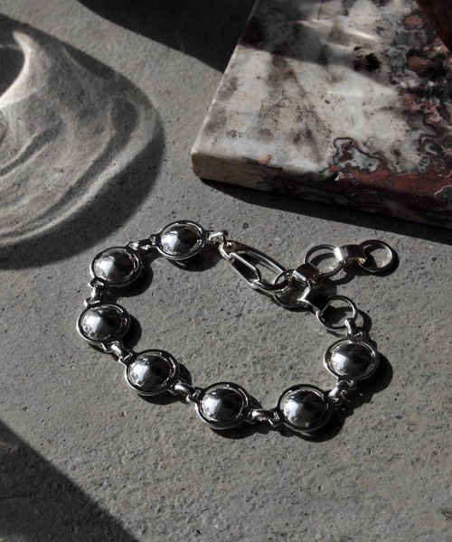 Soierie(ソワリー)の「クローム デッド ストック ブレスレット / Chrome dead stock bracelet(ブレスレット・レディース・シルバー・FREE)」の1枚目の写真