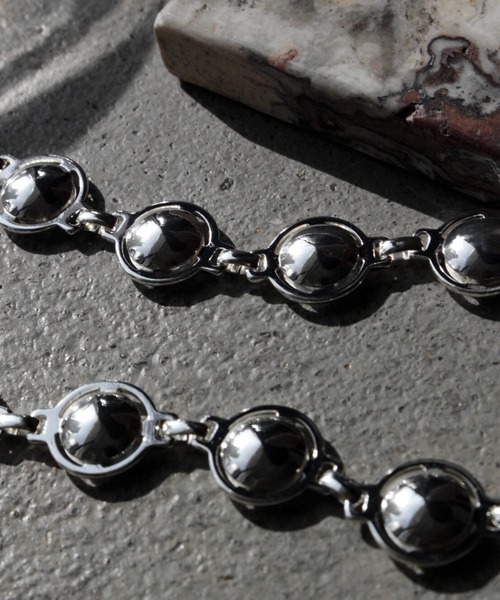Soierie(ソワリー)の「クローム デッド ストック ブレスレット / Chrome dead stock bracelet(ブレスレット・レディース・シルバー・FREE)」の4枚目の写真