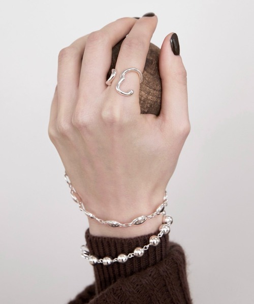 Soierie(ソワリー)の「クローム デッド ストック ブレスレット / Chrome dead stock bracelet(ブレスレット・レディース・シルバー・FREE)」の7枚目の写真