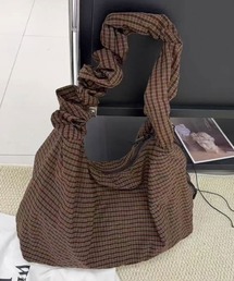 チェック柄ショルダーバッグ
