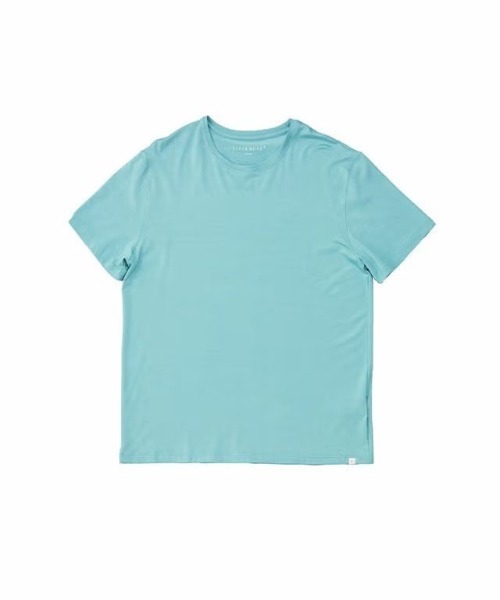 1 piu 1 uguale 3(ウノピゥウノウグァーレトレ)の「1PIU1UGUALE3 / DEREKROSE / CREW NECK TEE(Tシャツ/カットソー・メンズ・ターコイズブルー/ブラック・Ⅲ/Ⅳ/Ⅴ/Ⅵ)」の8枚目の写真