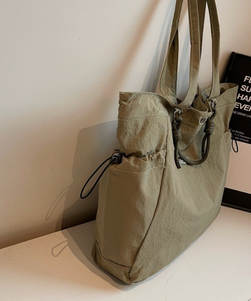 Alum'(アルム)の「Rope Knot Tote Bag/ロープノットトートバッグ(トートバッグ・レディース・ブラック/ホワイト/グリーン/パープル・FREE)」の17枚目の写真