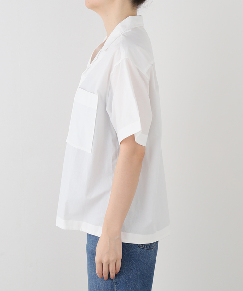 JOURNAL STANDARD(ジャーナルスタンダード)の「【T/H/ティーバイエイチ】JOURNAL STANDARD S/S シシュウSH(シャツ/ブラウス・レディース・ホワイト・SMALL)」の10枚目の写真