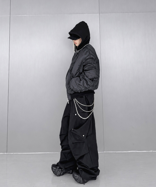 ROARINGRAD（ロアリングラド）の「26 パラシュートカーゴパンツ ブラック（その他パンツ・レディース・その他・SMALL/MEDIUM/LARGE）」の8枚目の写真