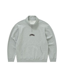 ARCH LOGO HALF ZIP-UP SWEATSHIRT