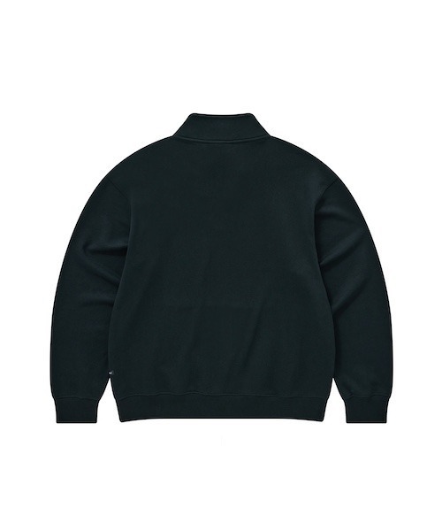 COVERNAT(カバーナット)の「ARCH LOGO HALF ZIP-UP SWEATSHIRT(スウェット・メンズ・ネイビー/杢グレー/ライトイエロー・SMALL/MEDIUM/LARGE/X-LARGE)」の7枚目の写真
