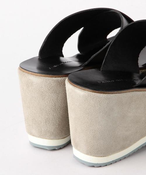 FABIO RUSCONI（ファビオルスコーニ）の「FABIO RUSCONI　クロスサンダルFABIO/R CROSS SNDL◆（サンダル・レディース・ブラック・36/38/37）」の4枚目の写真